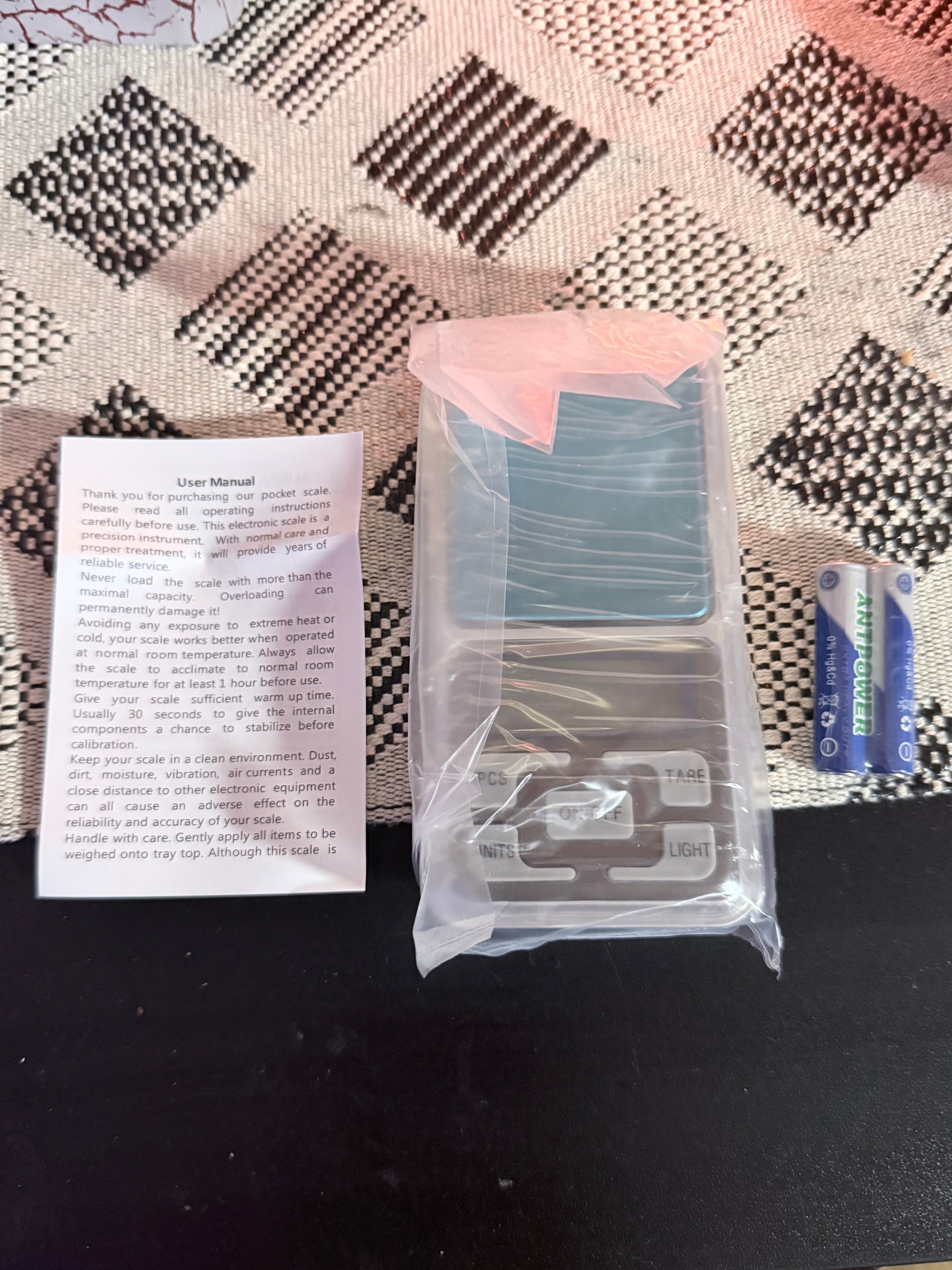 Pocket scales