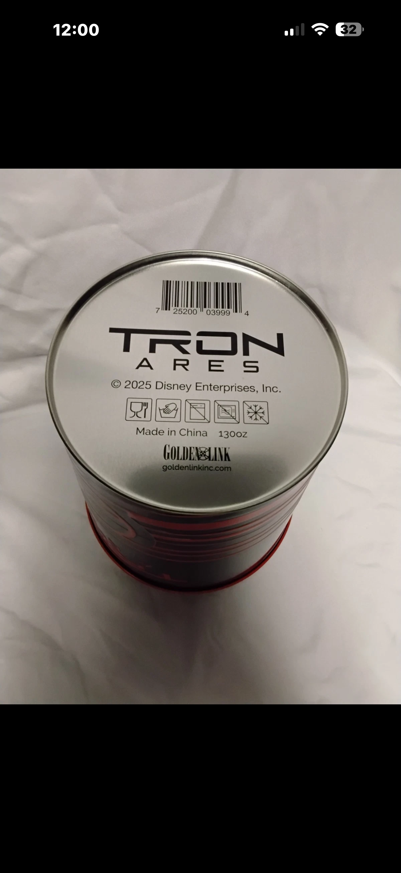 AMC Tron popcorn tin